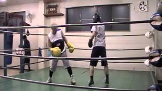 ヘッドギア無し！　打って来いやぁ～！！