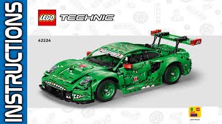 🧱📖LEGO 42224 Porsche 911 GT3 R REXY AO Racing Car Instructions - How to Build!! | Technic | 2026