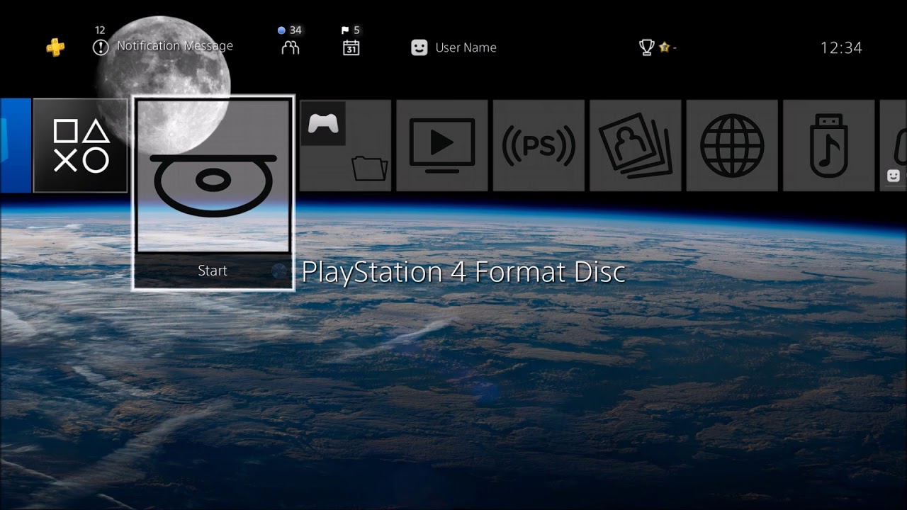 4K Earth from Orbit Dynamic Theme PS4 - YouTube