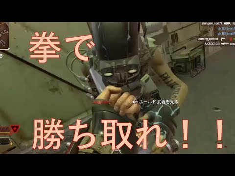 これぞ脳筋、格闘キル集？ダウン集？【Apex/ps4】