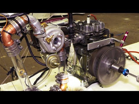 See Thru Engine Project on EFI 1st Start Attempt (Warped Perception)