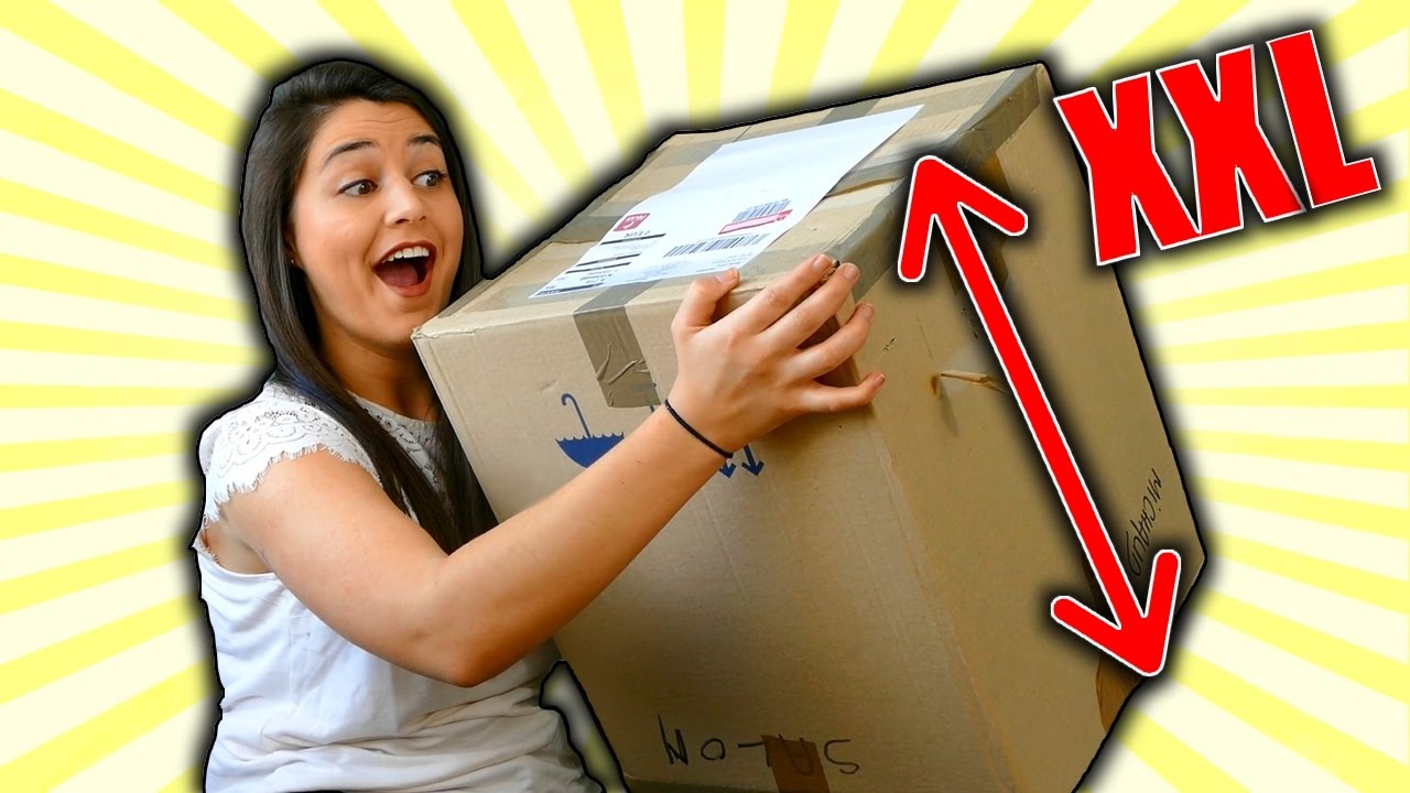 J'OUVRE UN MEGA COLIS !!!!