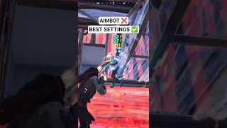 NEW Best Settings For Aimbot 🎮🎯(PS5/PS4/XBOX) #fortnite #shorts #ps5 #xbox #fortnitechapter6