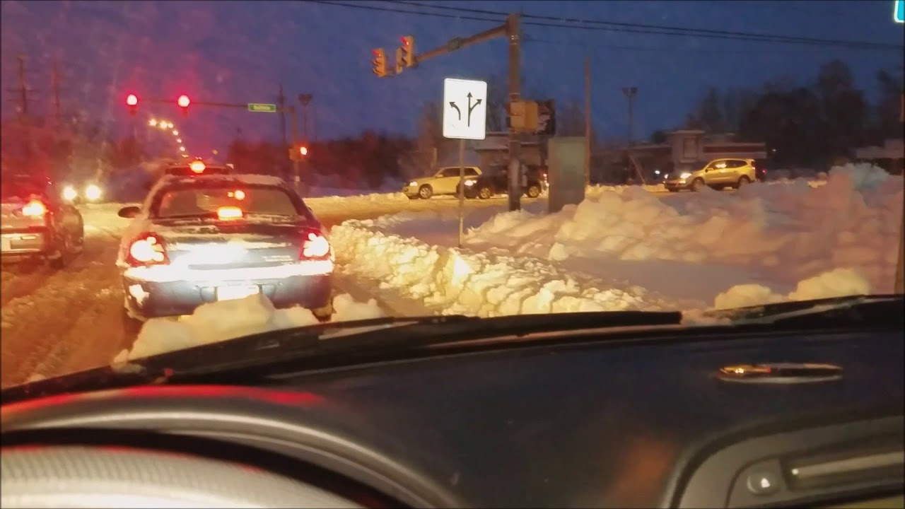 LAST SNOWSTORM FOR Erie, PA ?? Winter Storm Riley [Power Outages .. Flickering Lights .. Wet