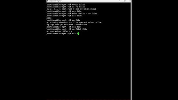 Red Hat Linux - File handling Commands in Linux - touch, cat, mv, cp, and rm in Red Hat Linux