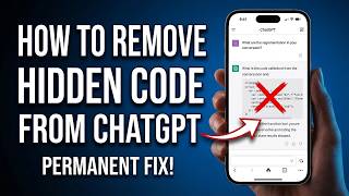 How to Remove Hidden Code from ChatGPT (3 Simple Methods)