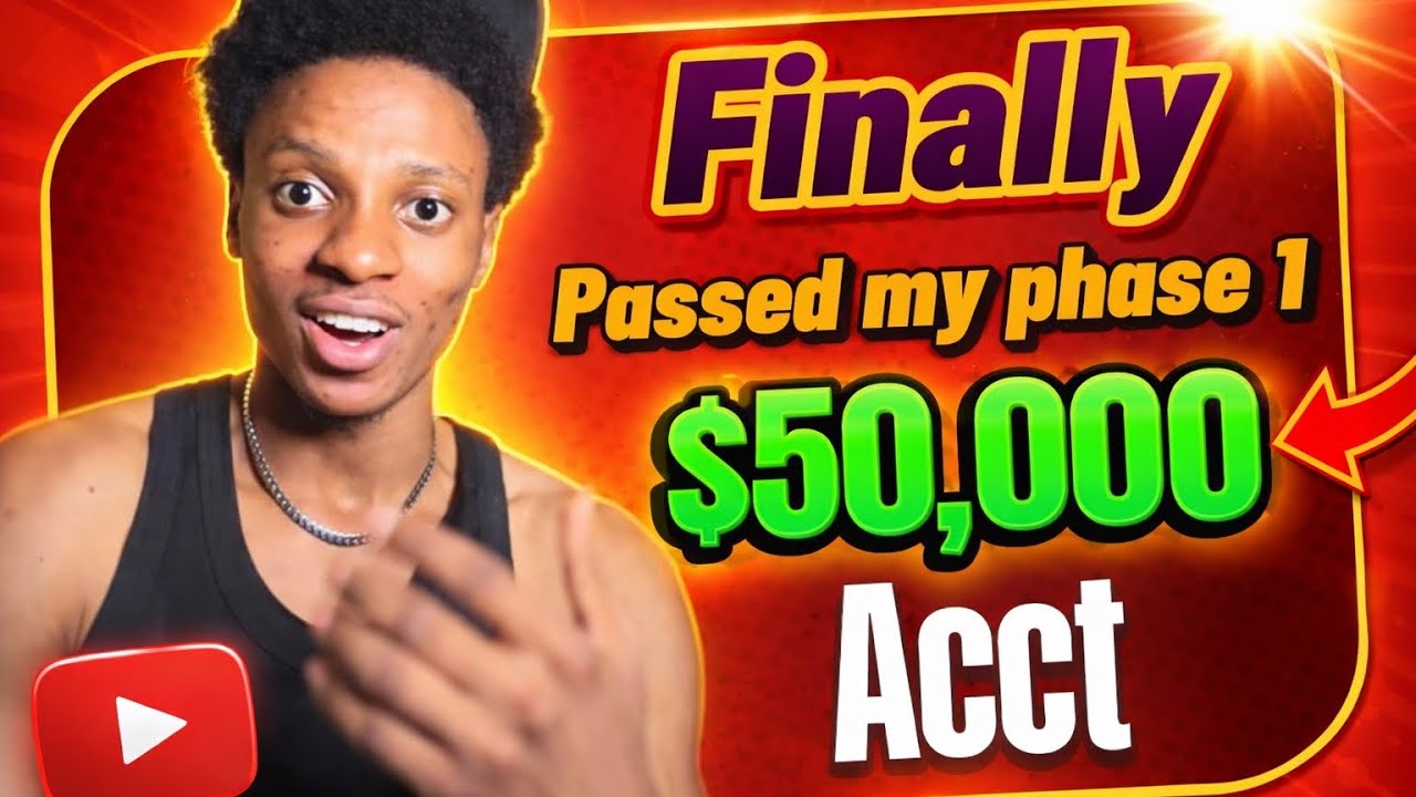 Finally Passed My $50k Phase 1 Acct|| From 8% Drawdown Great Week