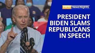 President Biden Tells Crowd that MAGA Republicans Do Not Believe in Democracy | EWTN News Nightly