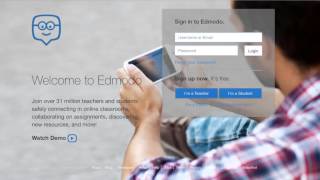 Edmodo Sign Up