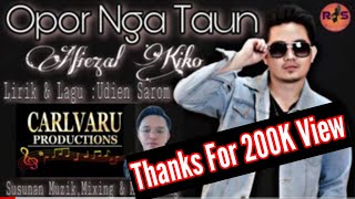 Video thumbnail of "Opor Nga Taun - Afiezal Fahmi @ Kiko"