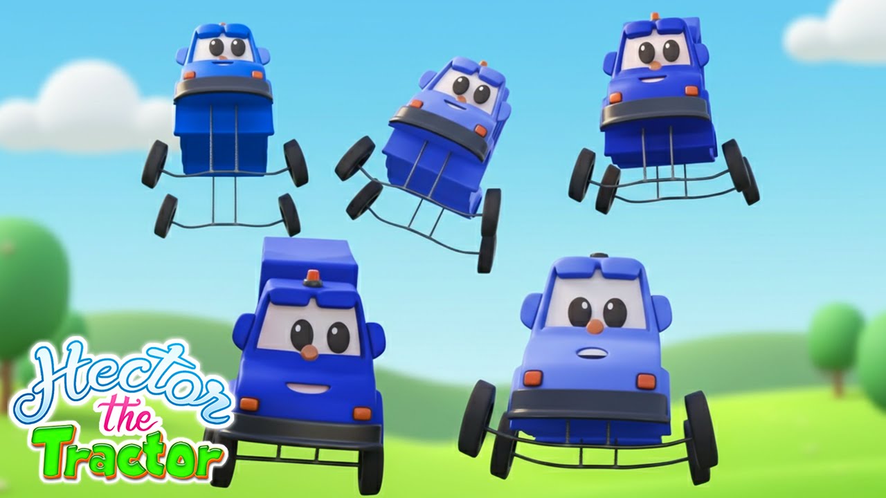 Песенка Про Пять Маленьких Мусоровозов + Другие Обучающие Стишки Для Детей