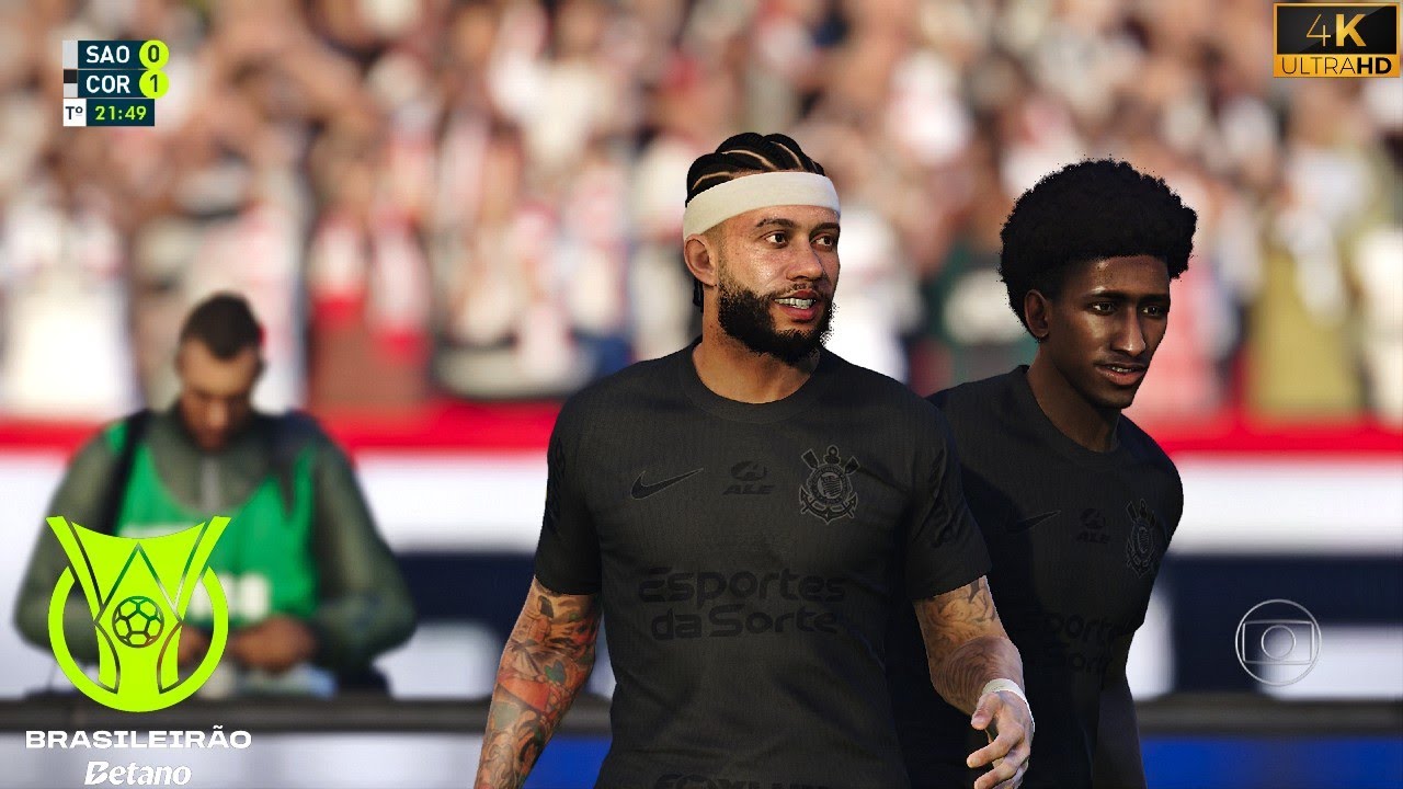 ULTRA REALISTA | SÃO PAULO X CORINTHIANS MAJESTOSO | DEPAY DEITOU E ROLOU | BRASILEIRÃO 2024.