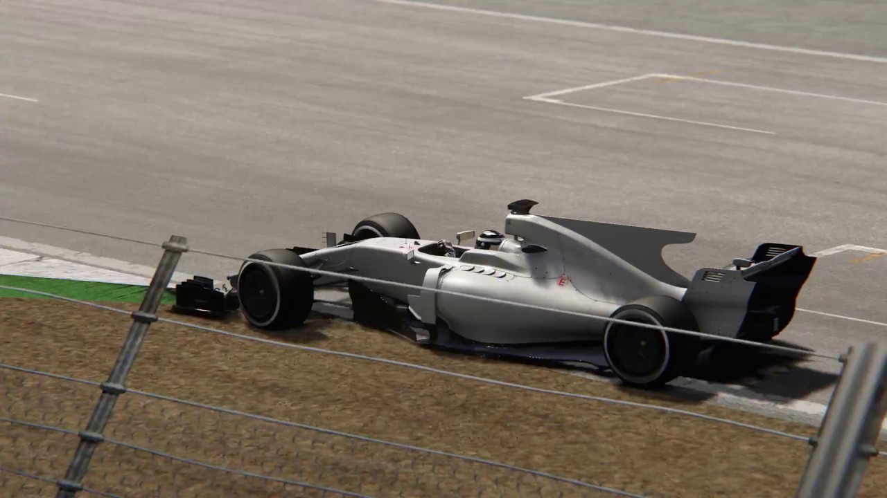 What if? Lap around Hockenheim with Formula Hybrid 2017.