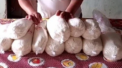 Como congelar massa de mandioca crua?