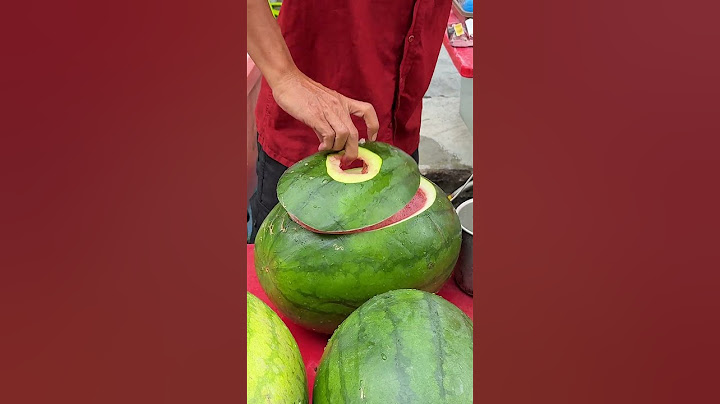 Amazing asia!! Perfect Watermelon Juice  - Asia Street Food  #수박