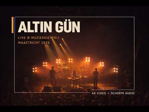 Altin Gün – Vay Dünya (Sadık Doğanay cover) | Live @ Muziekgieterij, Maastricht 2026 | 4K + Schoeps
