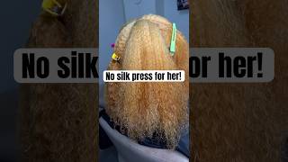 Famous Color and No Silk Press 🤔 #hair #naturalhair #haircolor #haircut #757 #hairtransformation #blonde Wealth