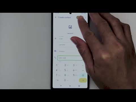 Adding Contact and Sending Text Messages Using the Contact List (Android Device)