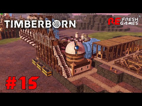 Видео: #15 Добываем науку   - Timberborn