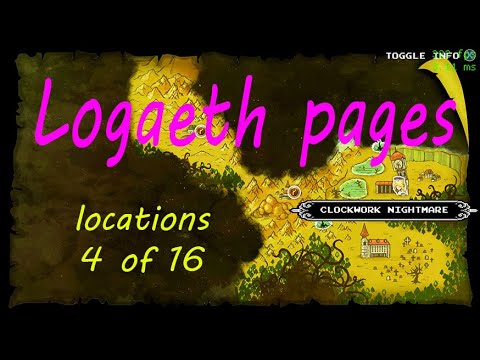 Logaeth Bloodstained Classic Mode 2 - 07 ALL LOGAETH PAGES clockwork nightmare ...