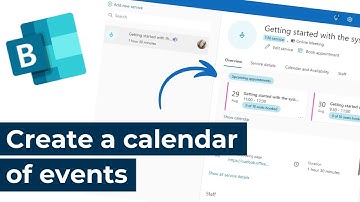 Microsoft Bookings - Maak een evenementenkalender