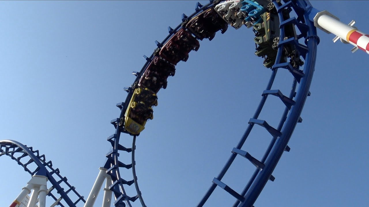 Flying Cobras 60fps Offride Footage Carowinds