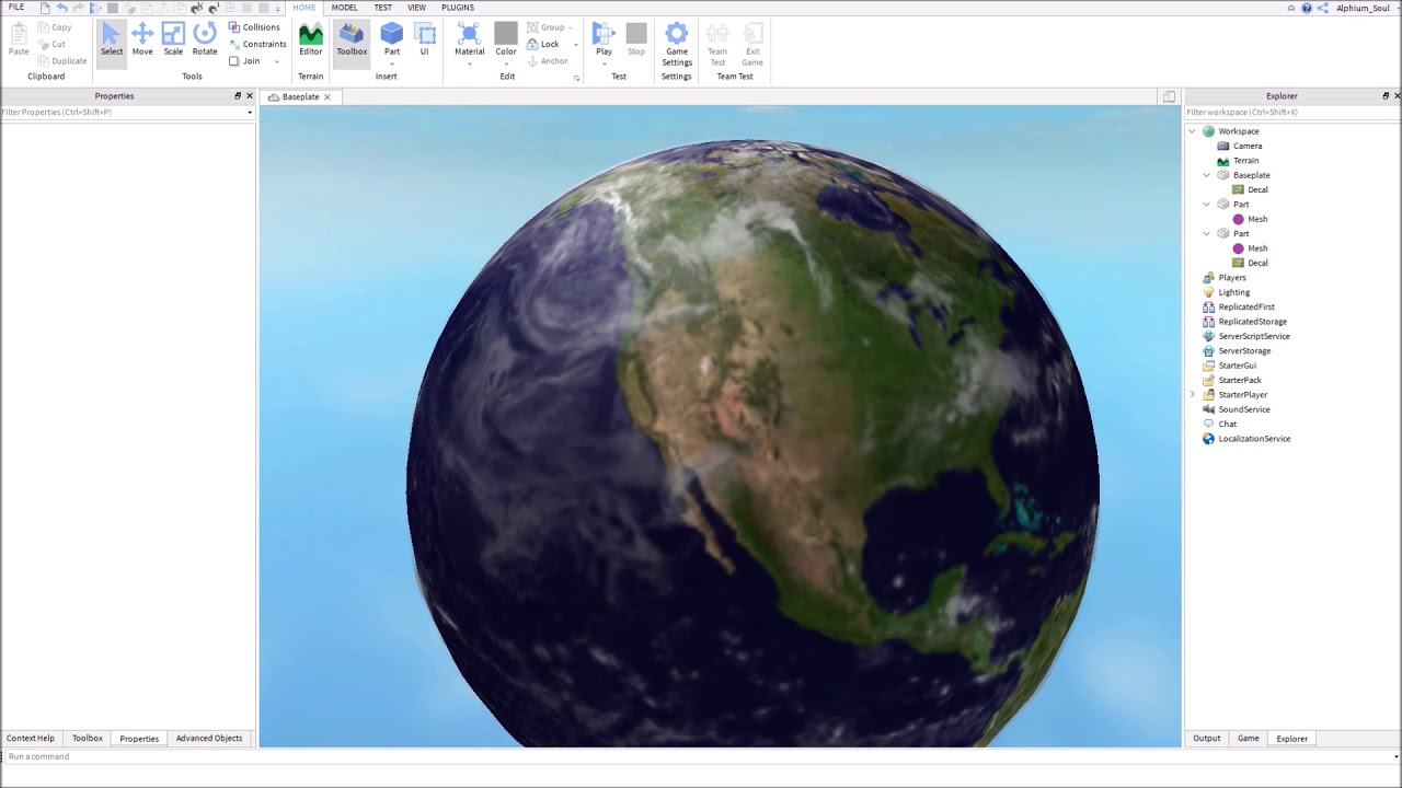 Roblox - How to build Earth - Part 1 - YouTube