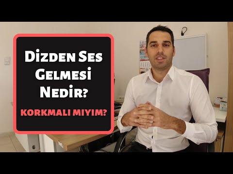 Dizden ses gelmesi önemli mi? Neden olur? Tedavisi nedir?