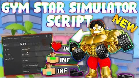 *NEW* Gym Star Simulator Script (PASTEBIN 2025) (AUTO SKIP COMPETION,AUTO RANK ,AUTO HATCH , SPEED )