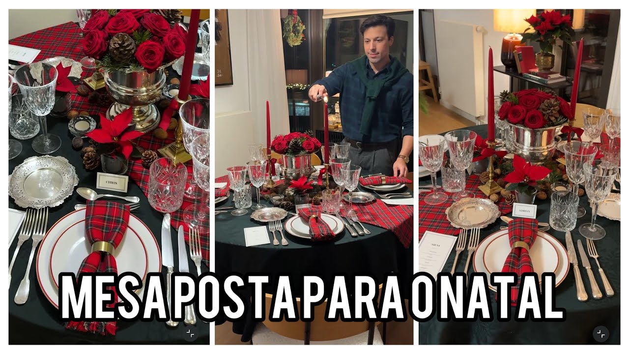 MESA POSTA ESTILO RALPH LAUREN E HOME TOUR COM DAN 