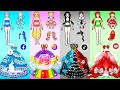 Social Network Mother & Daughter Dress Up - Barbie Hair Makeover Handmade - DIY Arts & Paper Crafts