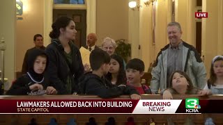 Capitol reopens after evacuation on Thursday