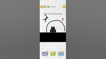 Draw to save game 162 - level 😱 #shortsviral #gaming #video