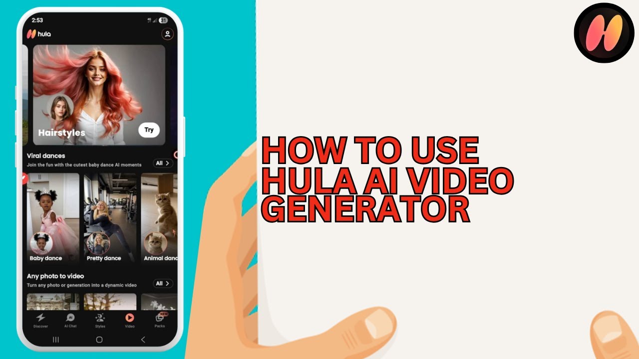 Как использовать приложение Hula AI Video Generator (просто, 2026)