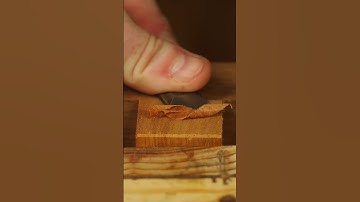 Relieved? #shorts #woodwork #asmrsounds #oddlysatisfying #satisfying #chisel #sharp