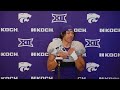 K-State Football | DB Marques Sigle Press Conference | April 24, 2024