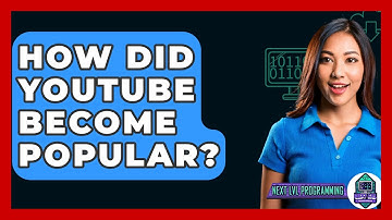 How Did YouTube Become Popular? - Next LVL Programming