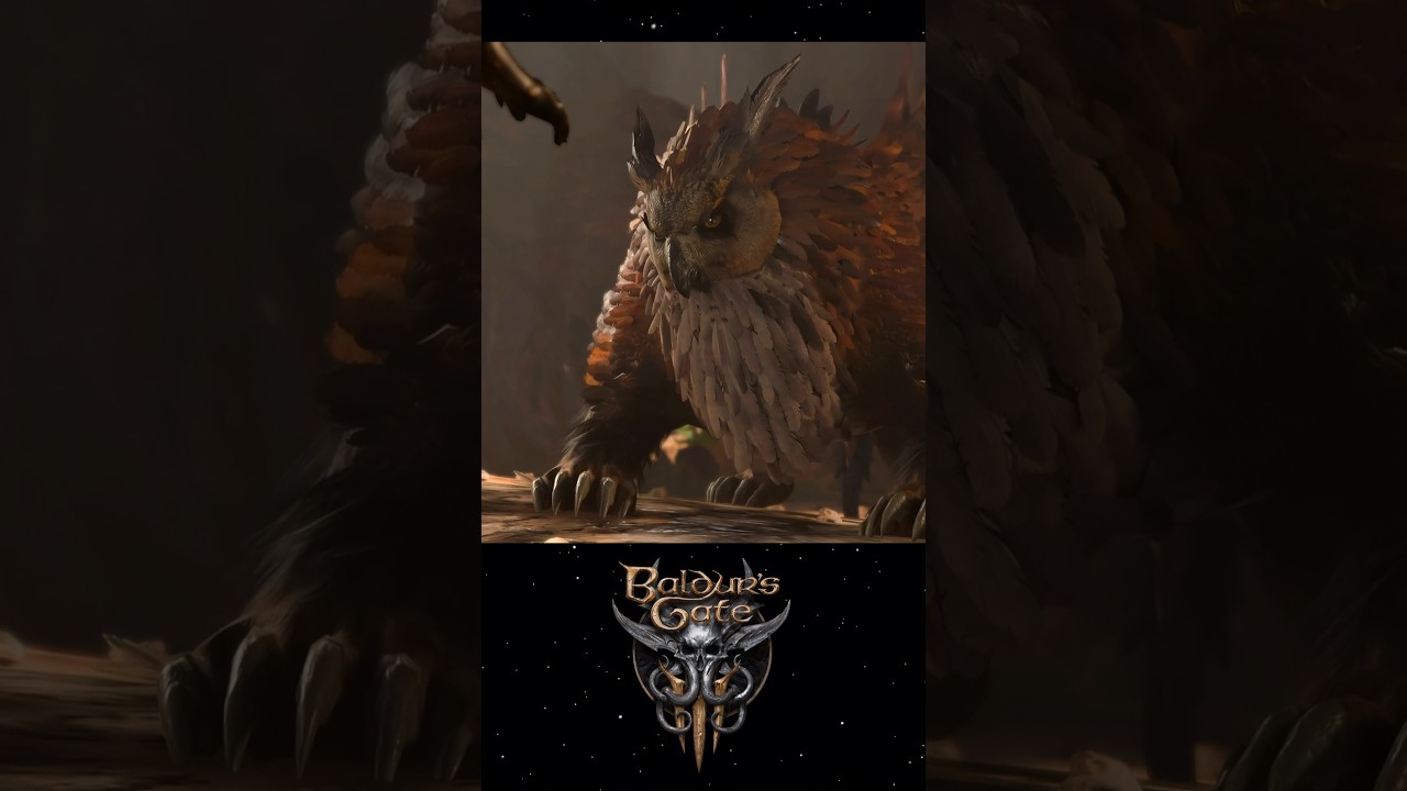 Разговор с медведем-совой! | Baldur's Gate 3 