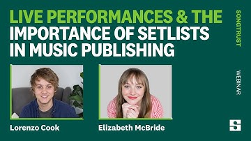 Live Performances & the Importance of Setlists in Music Publishing