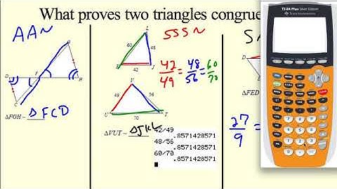 Geometry  – Unit 6 Review