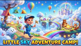 Tommy's Little Sky Adventure Camp |Magical Cloud Camping Adventure Nursery Rhyme for Kids |Learning