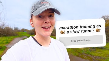 Marathon training as a slow runner (Q&A) | running my mouth ep. 4