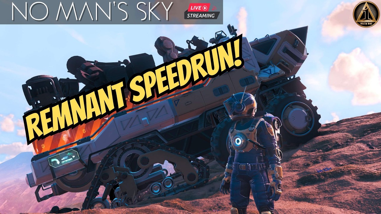 Speedrun of the New Remnant Edition?! | LIVE in No Man's Sky