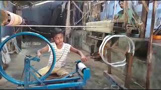 Kaithari Weaving With Aadhikuttan