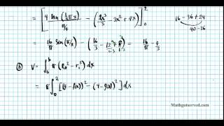 2013 AP Calculus AB  2013 Free Response Questions #5to6