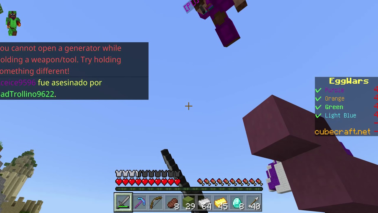 Minecraft eggwars 1ra parte - YouTube
