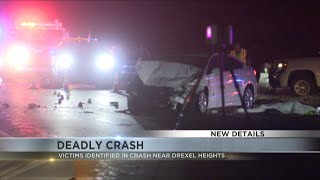 AZDPS identifies four victims of fatal two-vehicle crash near Drexel Heights