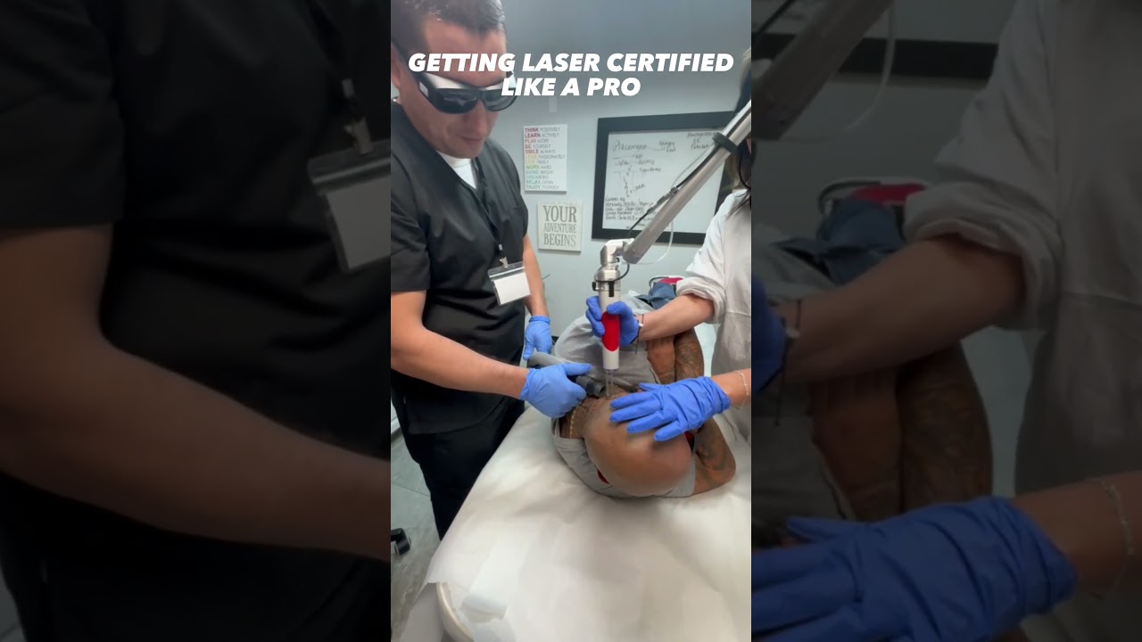 Get Your Laser Tattoo Removal Certification!🎓