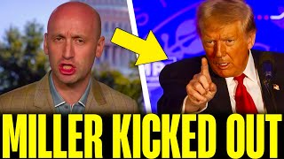 Stephen Miller Breaks Down After Trump Pushes Him Out!