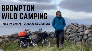 Wild Camping with a Brompton Bike  Inis Meáin